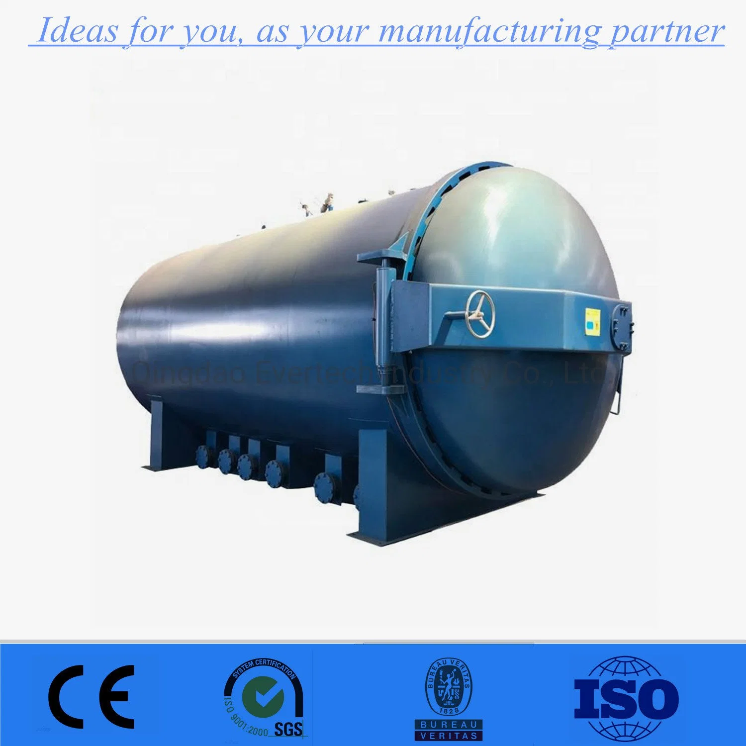 Factory Direct Sale Vulcanization Rubber Roller Autoclave Machine