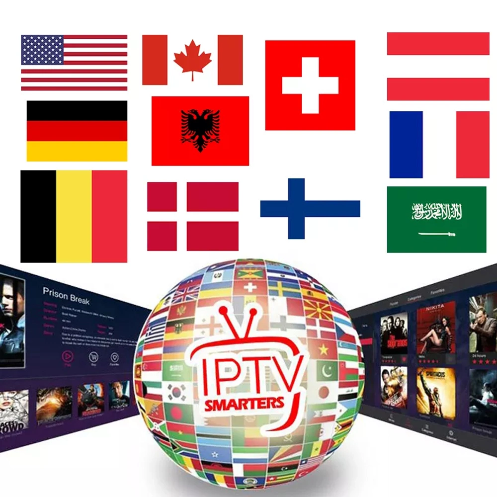 Trex IPTV 12 bocas de suscripción con el código de prueba gratuita Alemania Italia Reino Unido Polonia Israel Canadá Nigeria Europa