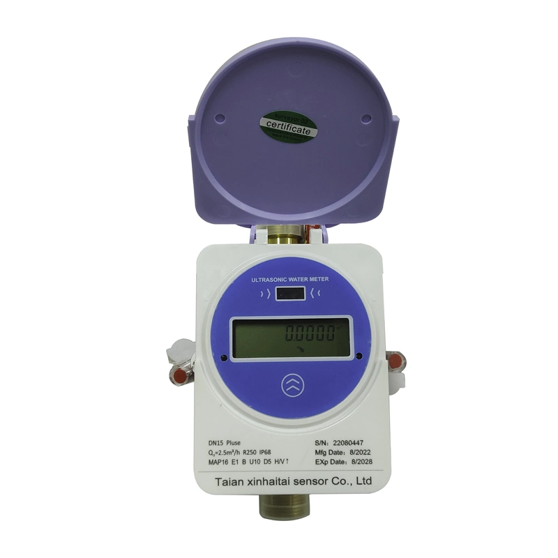 Wireless Smart Ultrasonic Water Meter with Optional RS485, Mbus, Nb-Iot, Lorawan