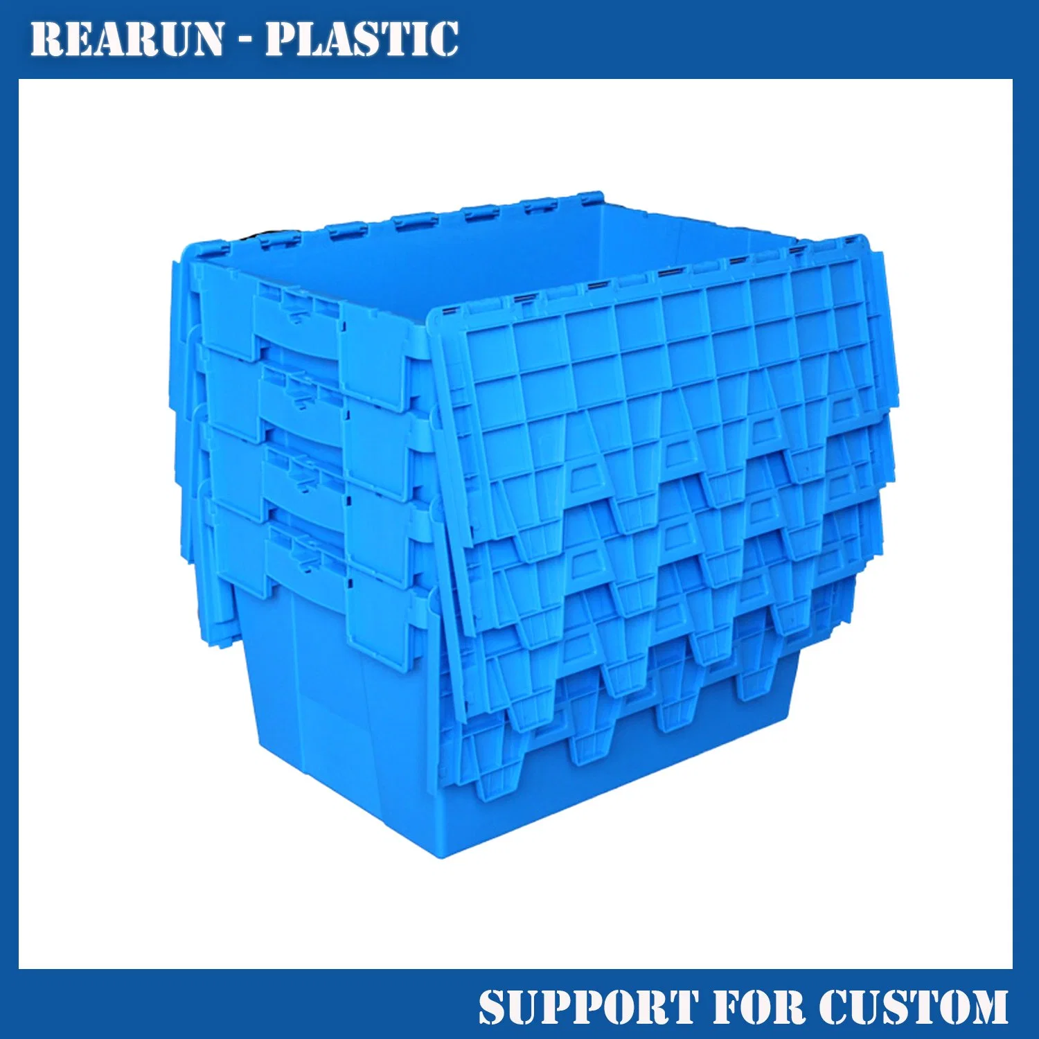 New Fashion High quality/High cost performance Competitive Price Durable 25L Square Plastic Storage Crates