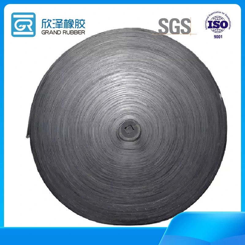 Black Rubber Fabric Polyester Ep/Nn/Ee/Piw DIN Industrial Heat/Tear/Abrasion/Fire Resistant Conveyor Belts for Bulk Material Handling