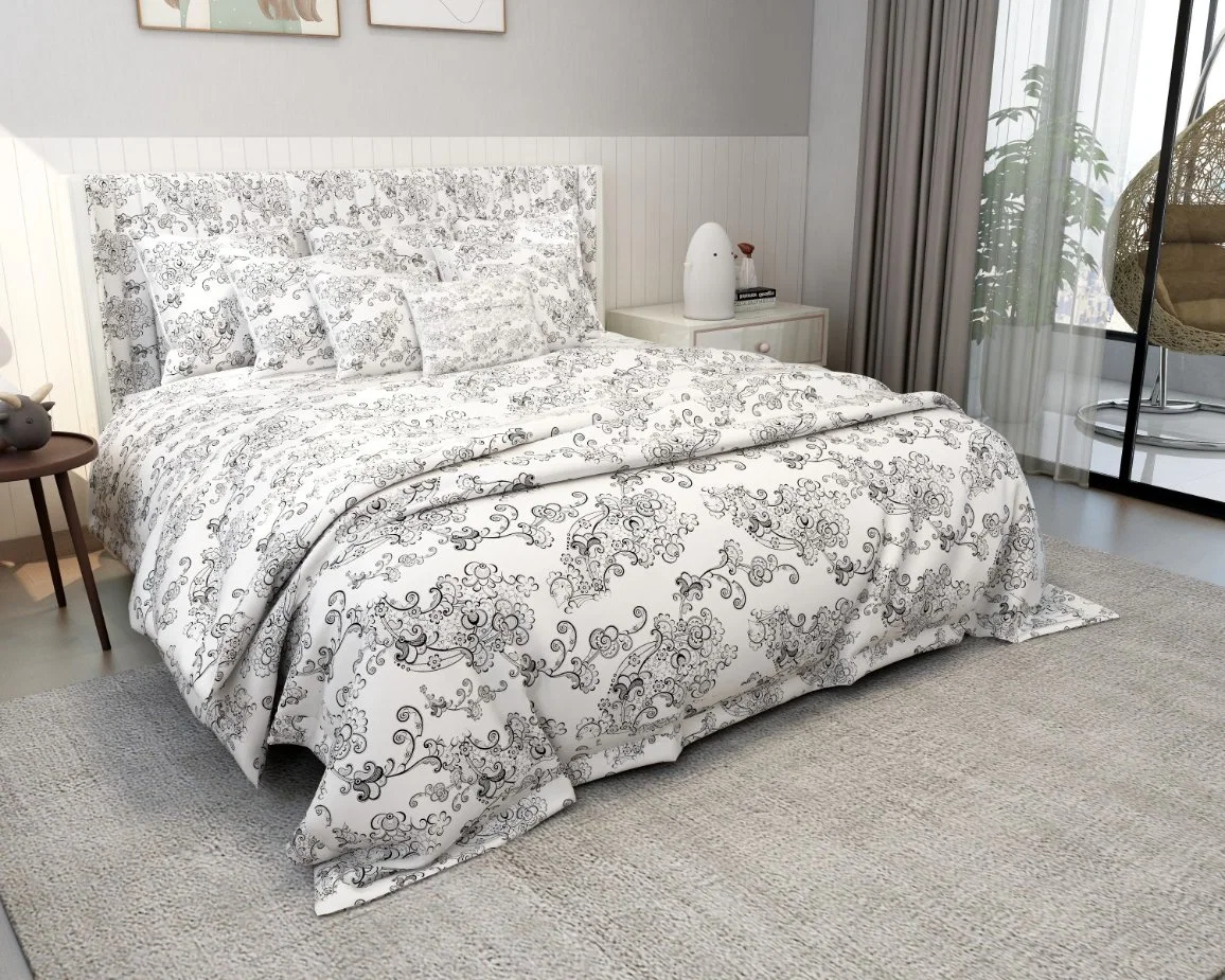 2022 Hot Sale 100% Polyester Microfiber Brushed Printed Bedsheet Fabric