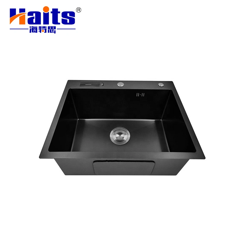 Elegant Germany Design Kitchen Sink Rust-Proof Stainless Steel Water Sink with Drain Board System