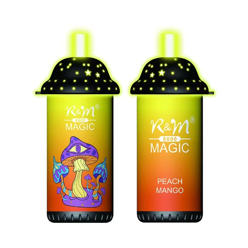 R&amp;M Magic 8000 Puffs Rolls-Royce Starlight garniture de pavillon dispositif de Vape jetable