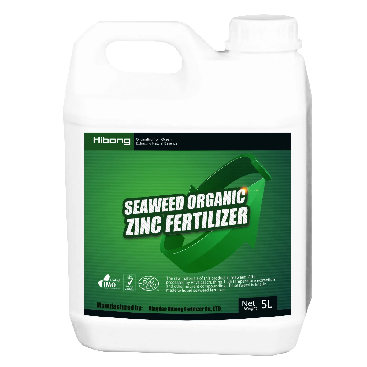 Seaweed Liquid Organic Zinc Fertilizer Good for Flowering and Fruiting