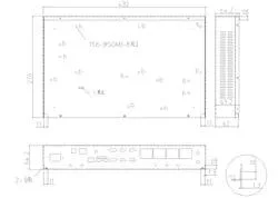 Huidu HD-A7 Contrôleur de système A7 pour utilisation d'écran LED.