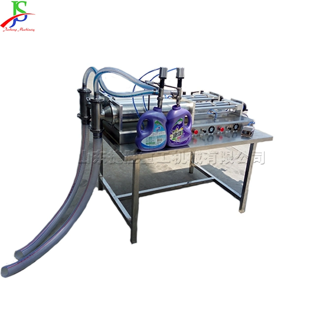 Double Head 15L Anticorrosive Liquid Filling Machine Beverage Industry Filling Machine