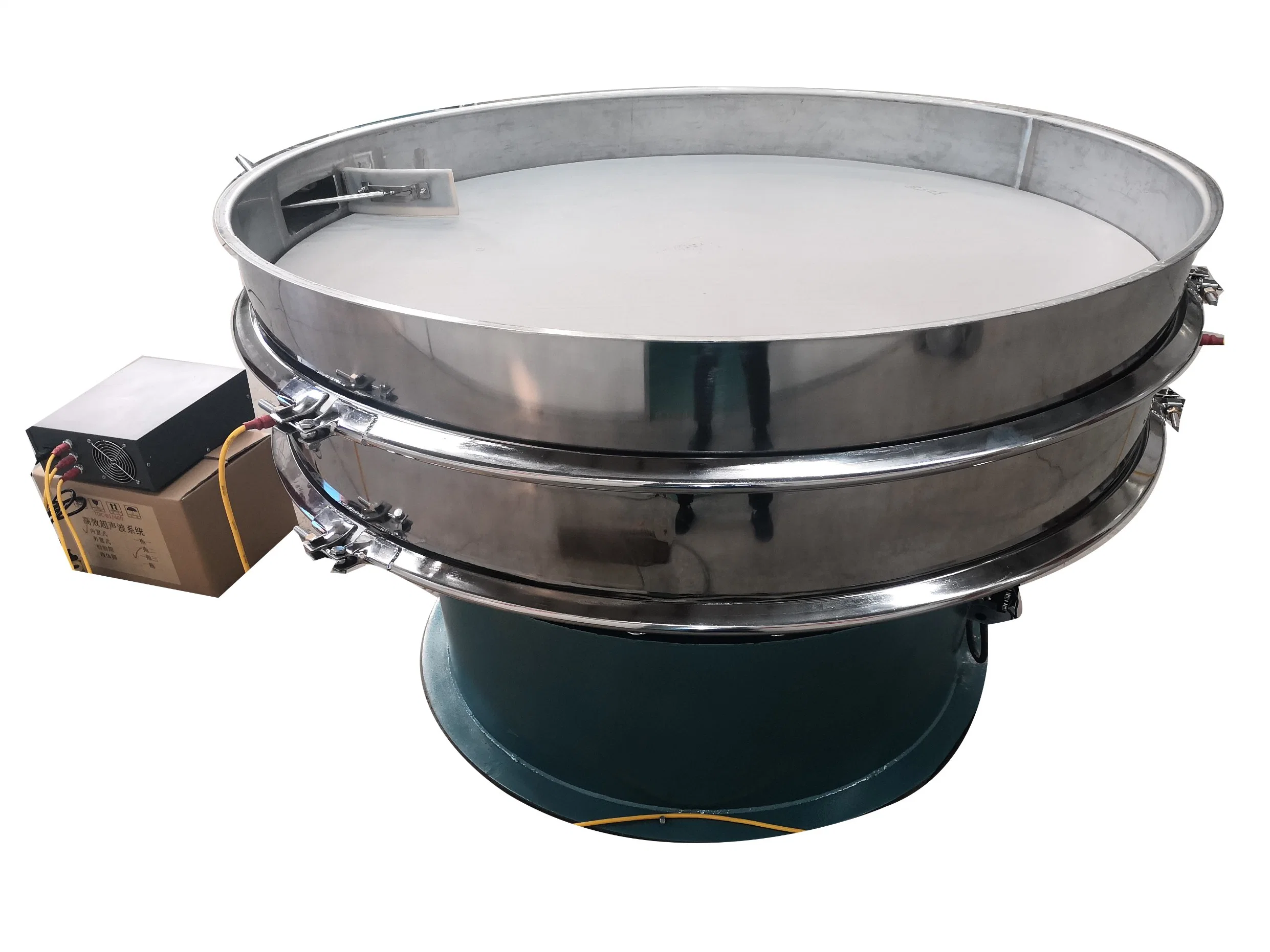 Round Vibration Screening Machine Rice Flour Food Grade Three-Dimensional Stainless Steel Rotary Vibrating Screen