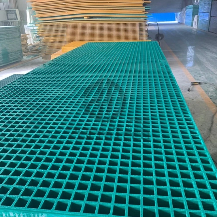 Anti Oxidation FRP Molded Plastic Grating Sheet for Chemical Industry