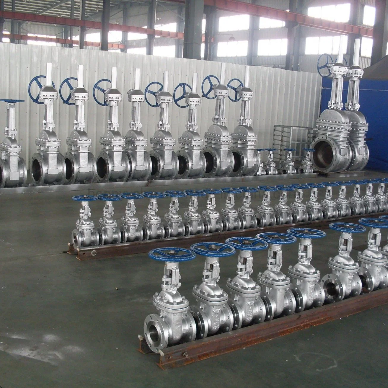 Ready to Ship ANSI B16.5 150 Flanged Stainless Steel Cast Steel Gate Valve