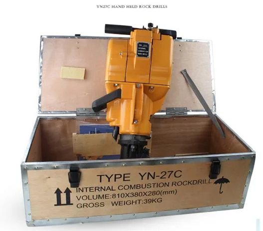 Jack Hammer Rock Drilling Machine Yn 27c Gasoline Rock Drill Pneumatic