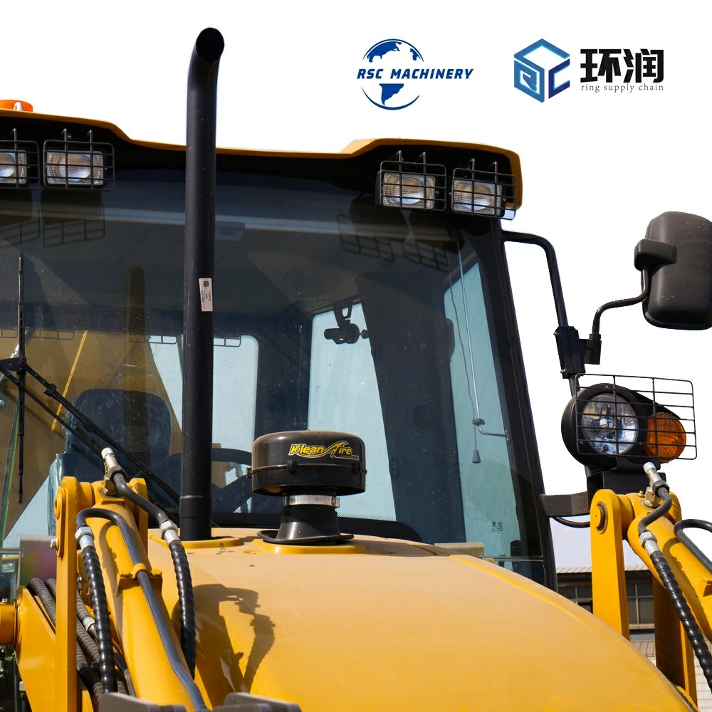 Backhoe Loader Efficient Machine with CE ISO Certified 5 Ton 6 Ton