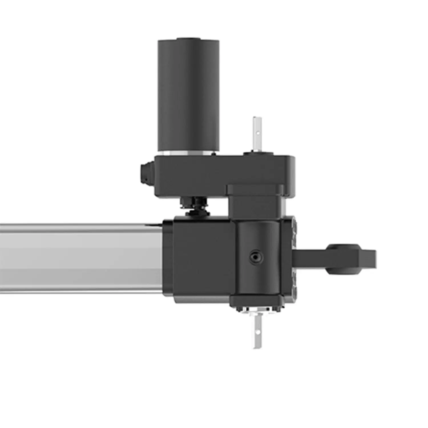 24V DC Brushed Motor Solar Tracker Linear Actuator mit maximal Laden Sie 50000n für die PV-Tracking-Halterung 2p