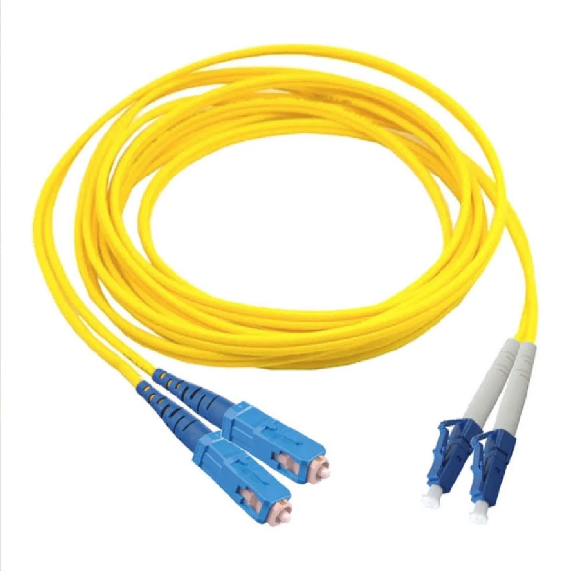 FTTH Indoor/Outdoor G657A Gjxh Gjyxch Single Mode Single Core Drop Cable Flat Type 2 Core Fiber Optic/Optical Drop Cable