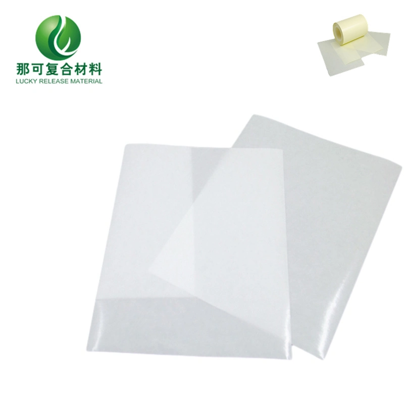 Water Glue Yellow Liner Paper High Glossy Adhesive Sticker Glassine Liner Paper