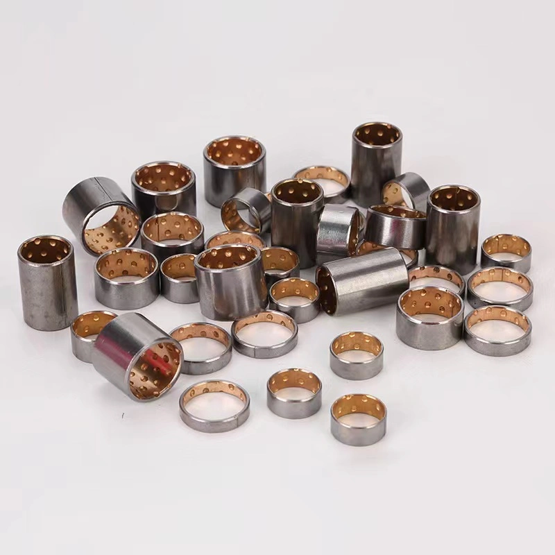 Con Rod Bearing Engine Main Shaft Bearing Bushings High Speed Heavy Load Bimetal Bushings Steel CuPb24Sn4