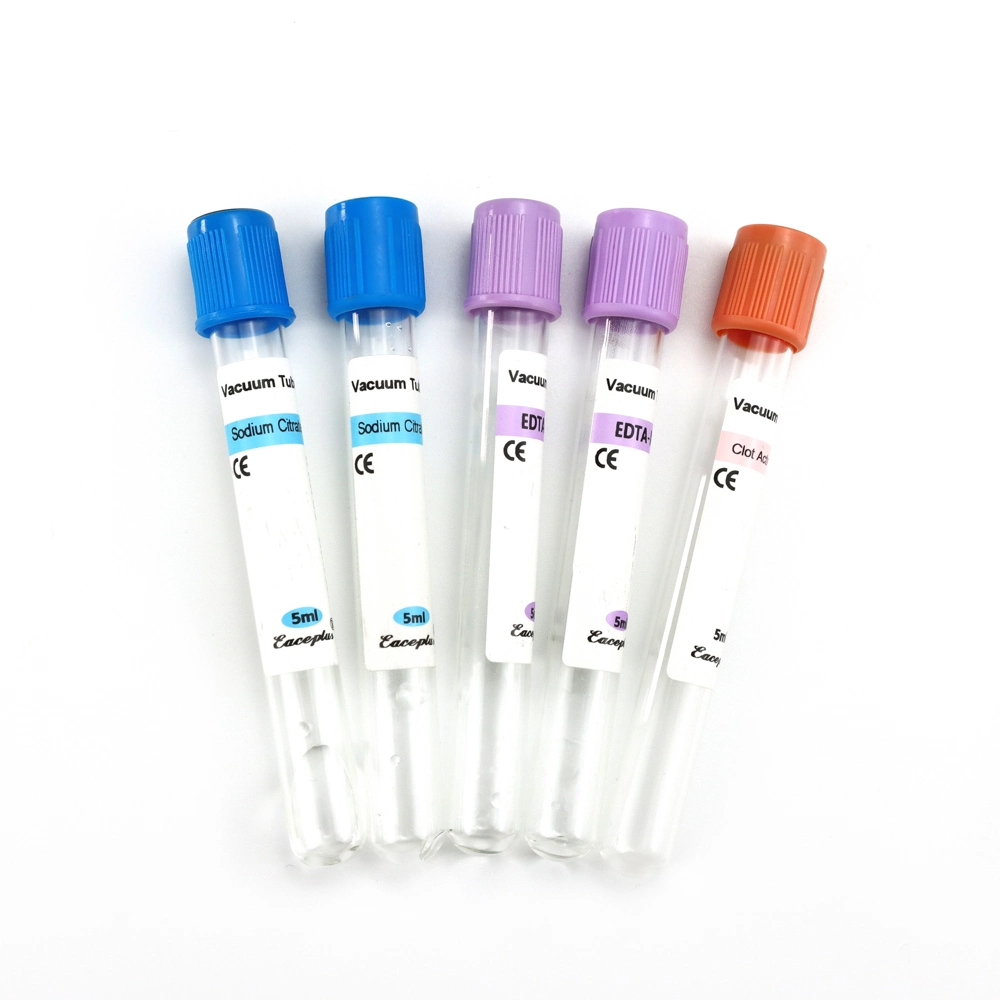 Les fournitures médicales Siny 2-10ml test sanguin simple Tube avec prix d'usine