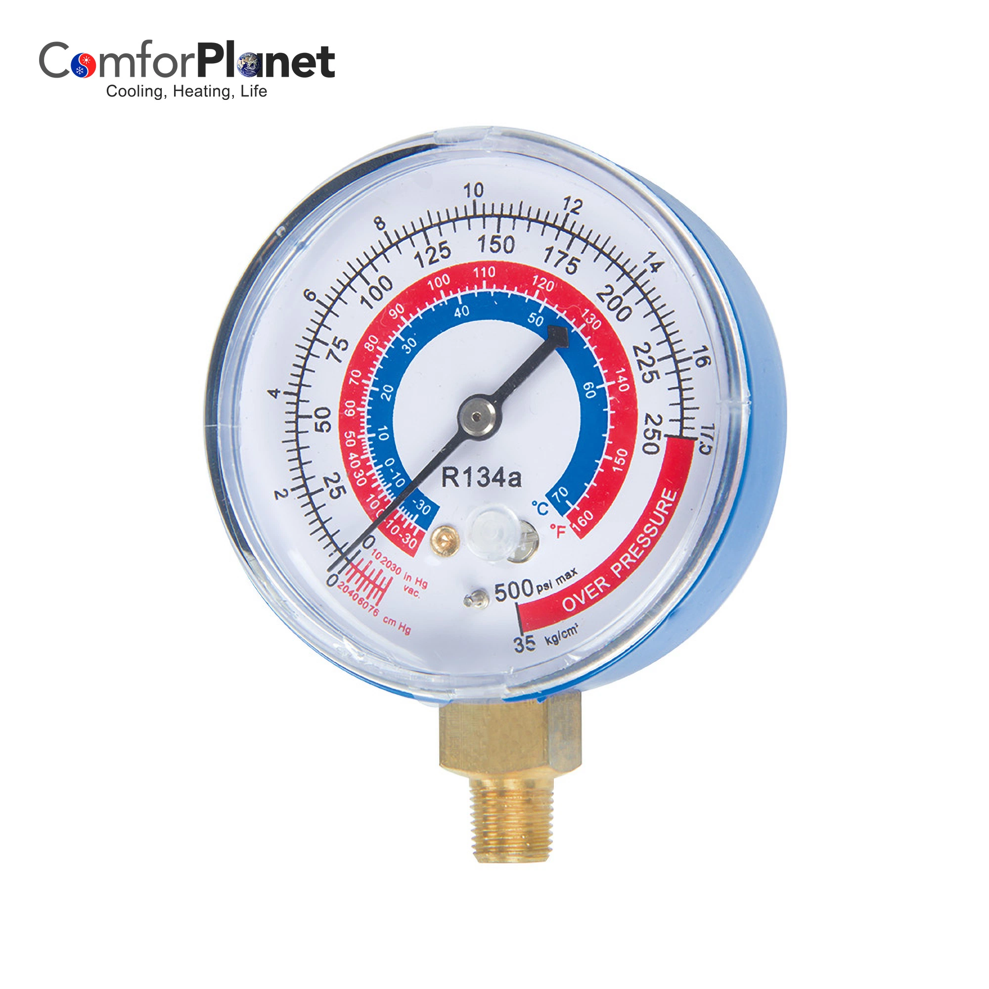 Medidores de presión baja y alta de refrigerante para el aire acondicionado R134A