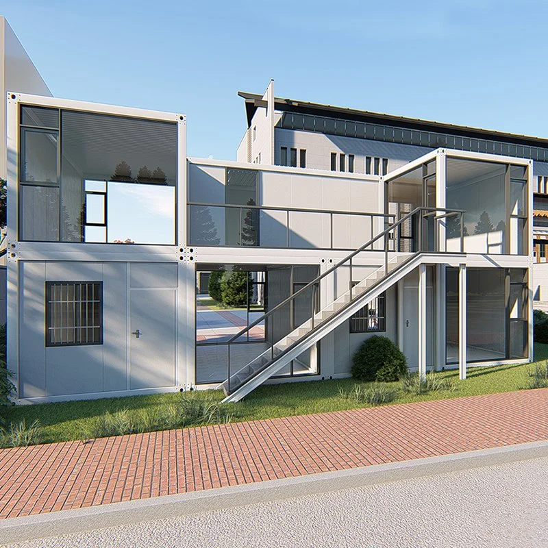 20FT 40FT Modern Style Two Stories Luxury 3 Bedroom Prefab Container Villa/House/Office/Home