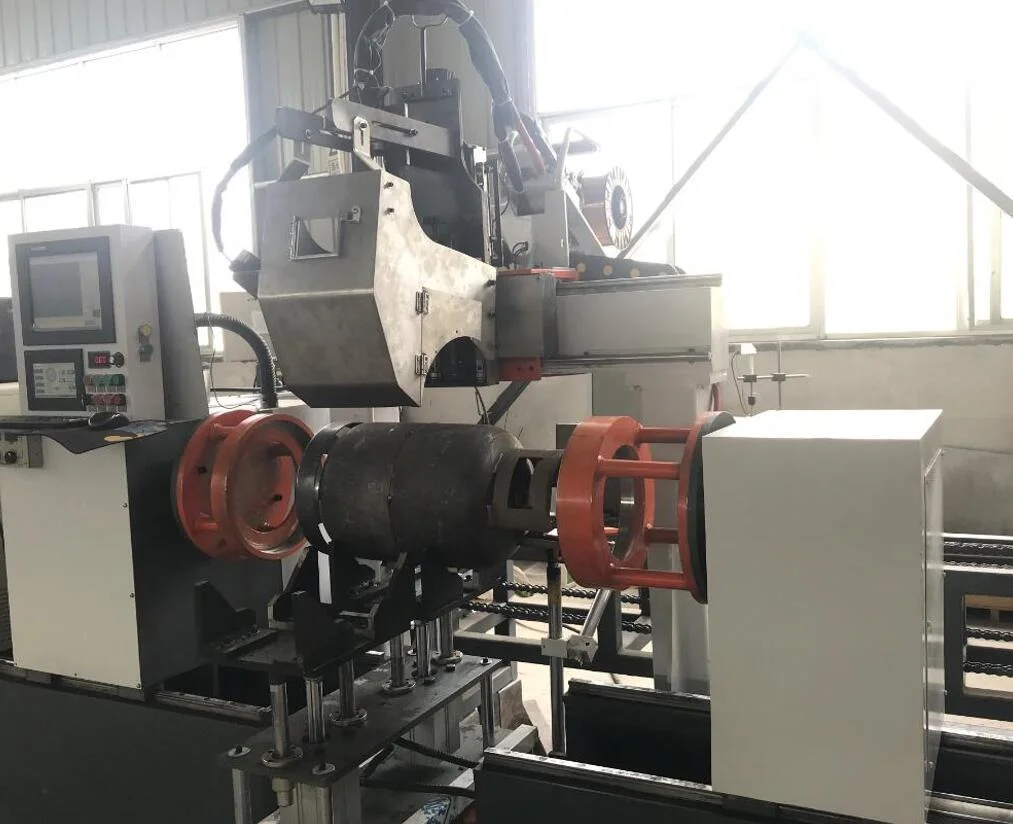 12kg, 15kg y 45kg LPG Gas Cylinder Processing Machinery for Gas Cook Cylinder Manufacturing Machine Line
