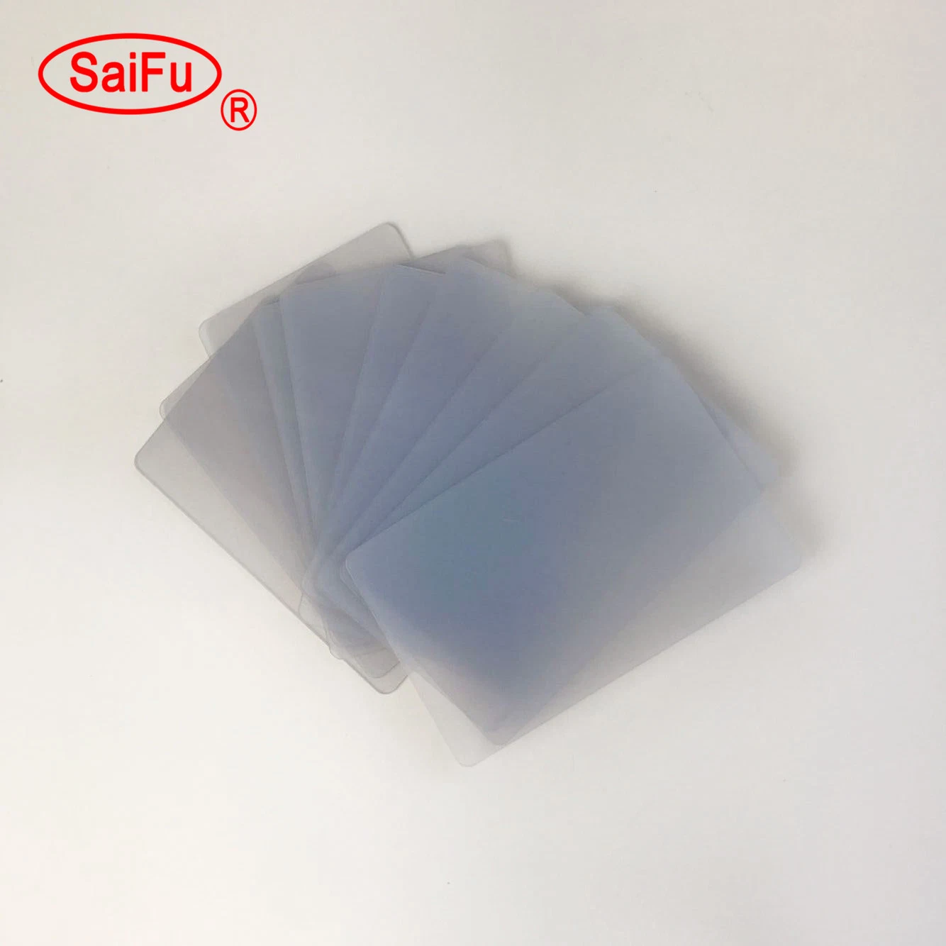 Credit Card Size Transparent PVC Card for Business Card
