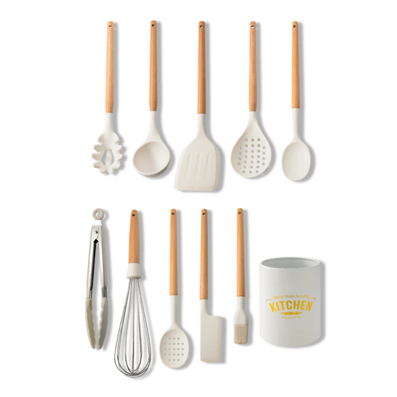 12 Pieces in 1 Set Kitchenware Silicone Kitchen Utensils