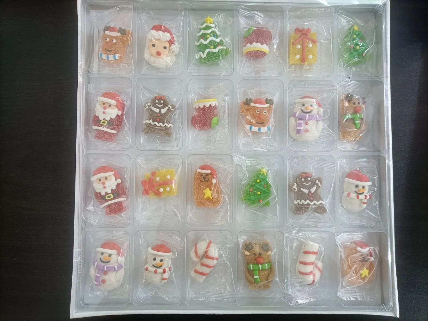 Mixed Fruit Flavor Jelly Pops Confectionery Sweets for Christmas Candy
