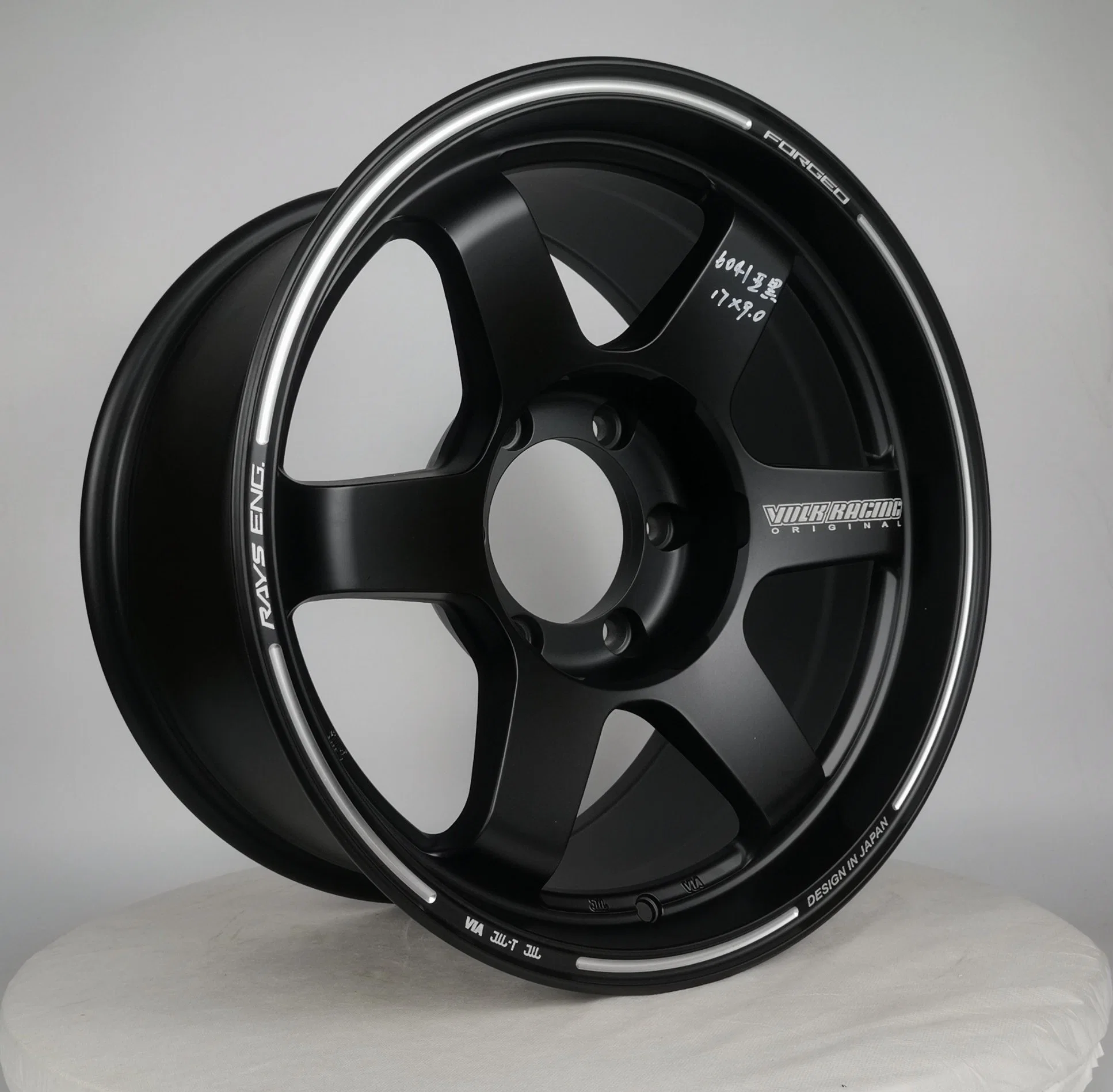 Alloy Wheel Rims for Car Aftermarket Black Aluminum Alloy