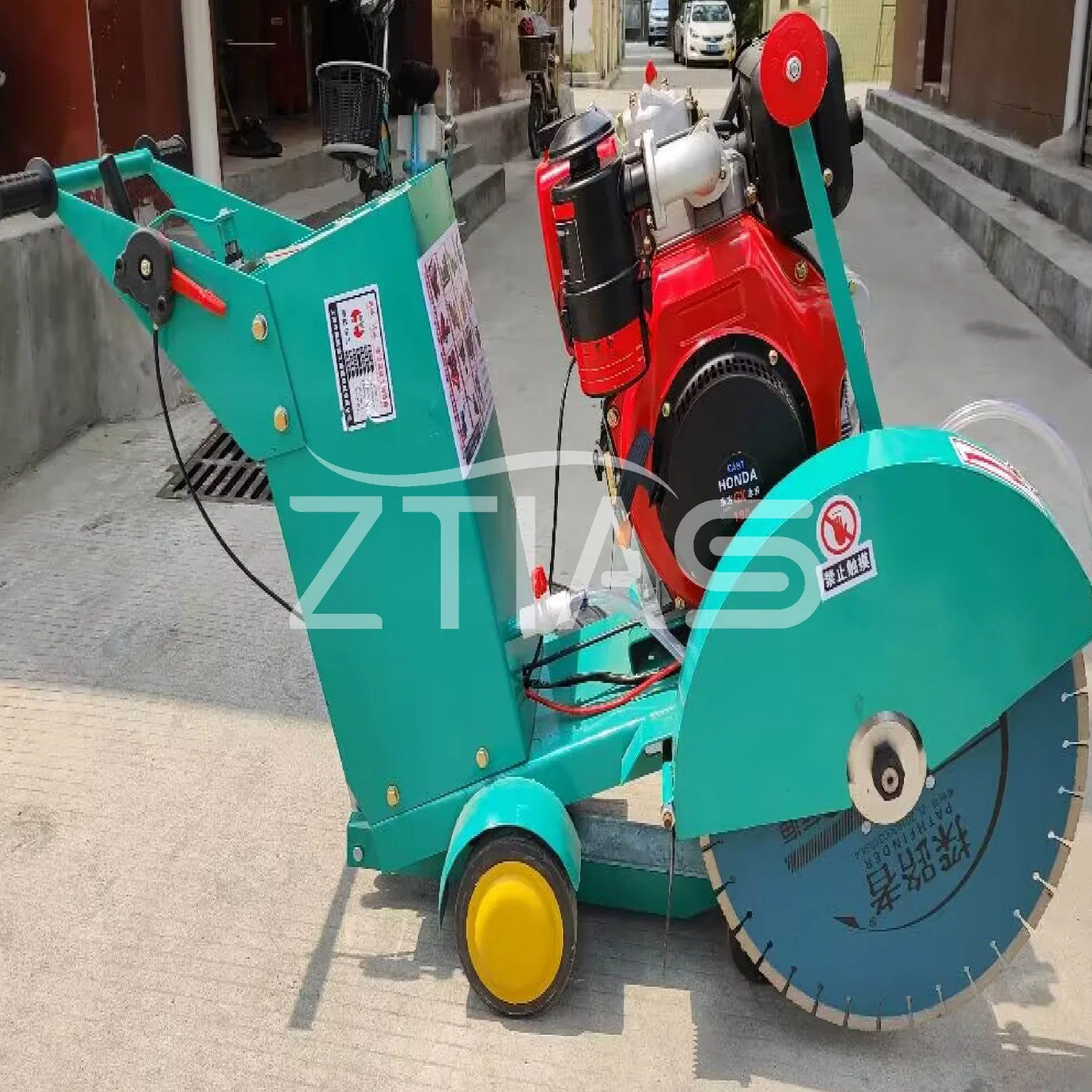 Ztias Road Stone Cutter Concrete Cutting Equipment