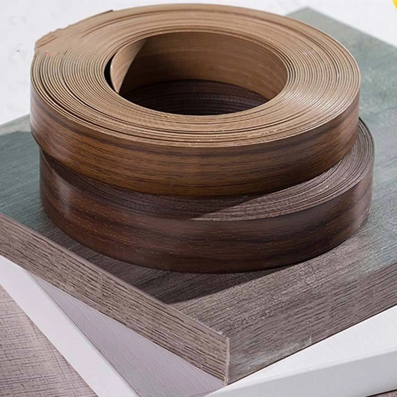 Home, Office, Kitchen Furniture Accessories 0.25-3mm Wood Grain Furniture Accessories PVC Edge Banding