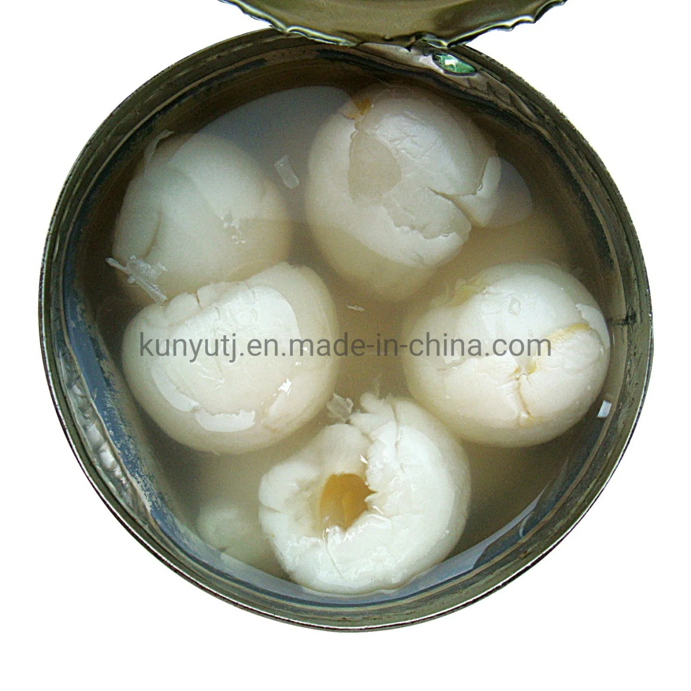 New Crop Chinese Canned Fruit Canned Lychees Whole in Light Syrup