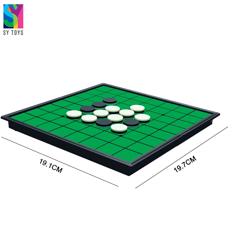 Sy Tamaño S plegado magnético interactivo de educación temprana de Reversi juego de mesa puzzles juego de tablero magnético