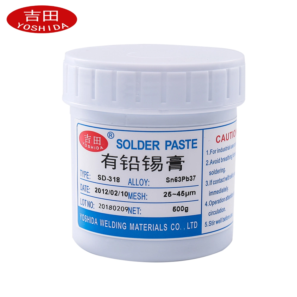 Sn63pb37 Melting Point SMT Chip Lead Free Solder Paste