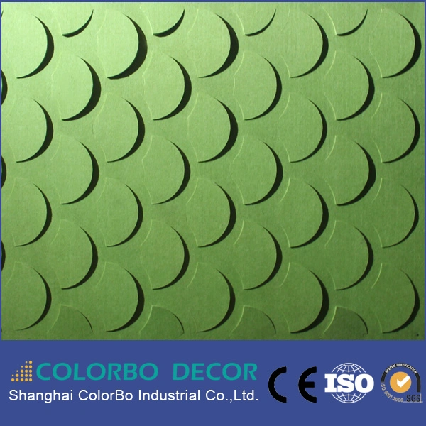 Building Material Carved Polyester Fiber Acoustic Panels