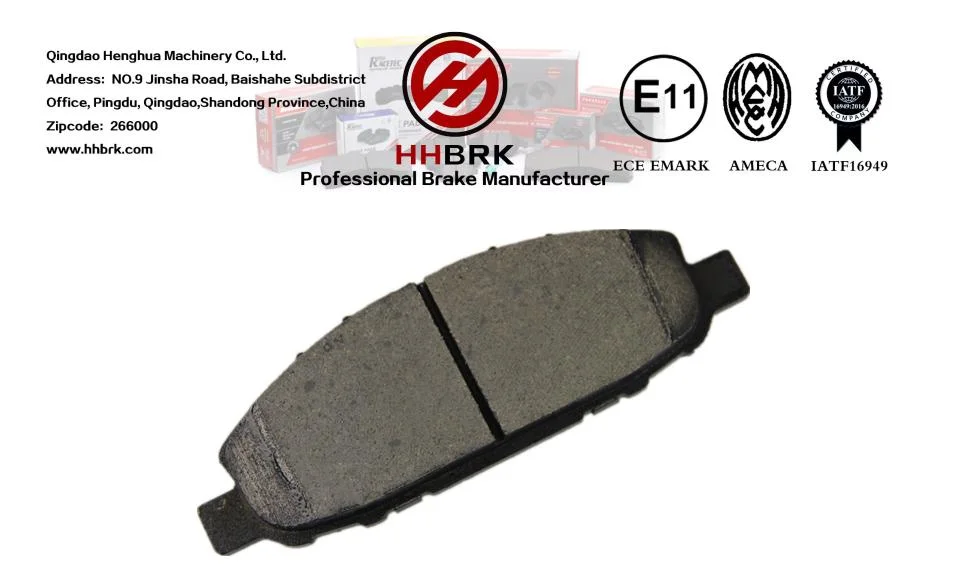 D1191ceramic Brake Pads, Automotive Brake System, Wholesale/Supplier Price, High Performance, Low Noise, More Environmentally Friendly