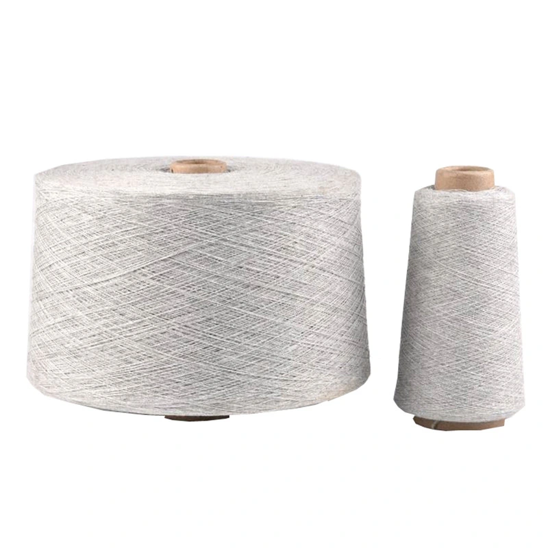 Open End Cotton Polyester Blended Yarn Free Samples Regenerated Cotton Yarn for Gloves Knitted