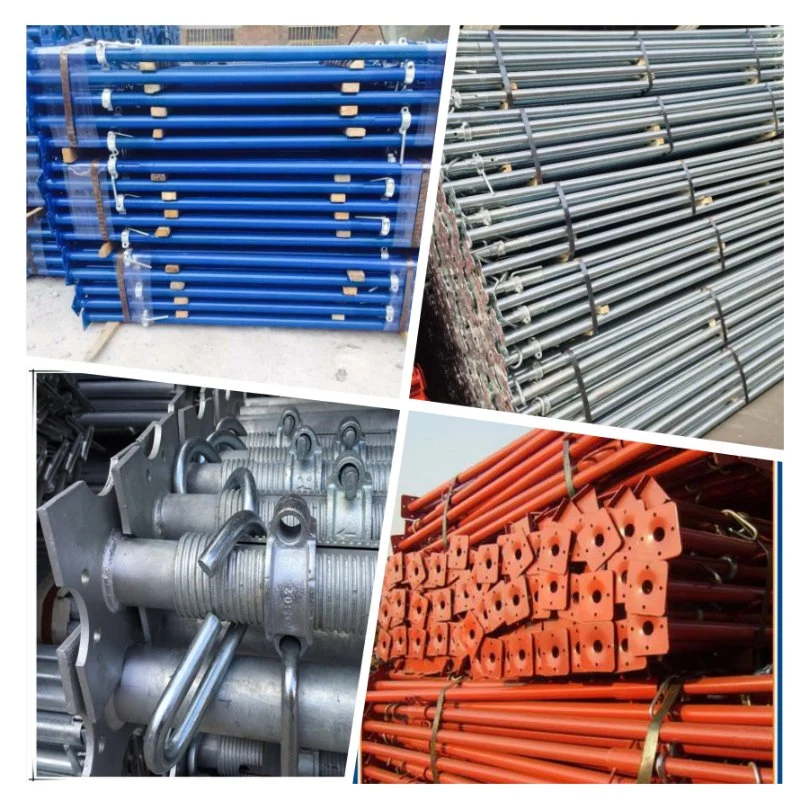 Galvanized Steel Shoring Prop Fork Head U Head Jack for Scaffolding Supporting Beam