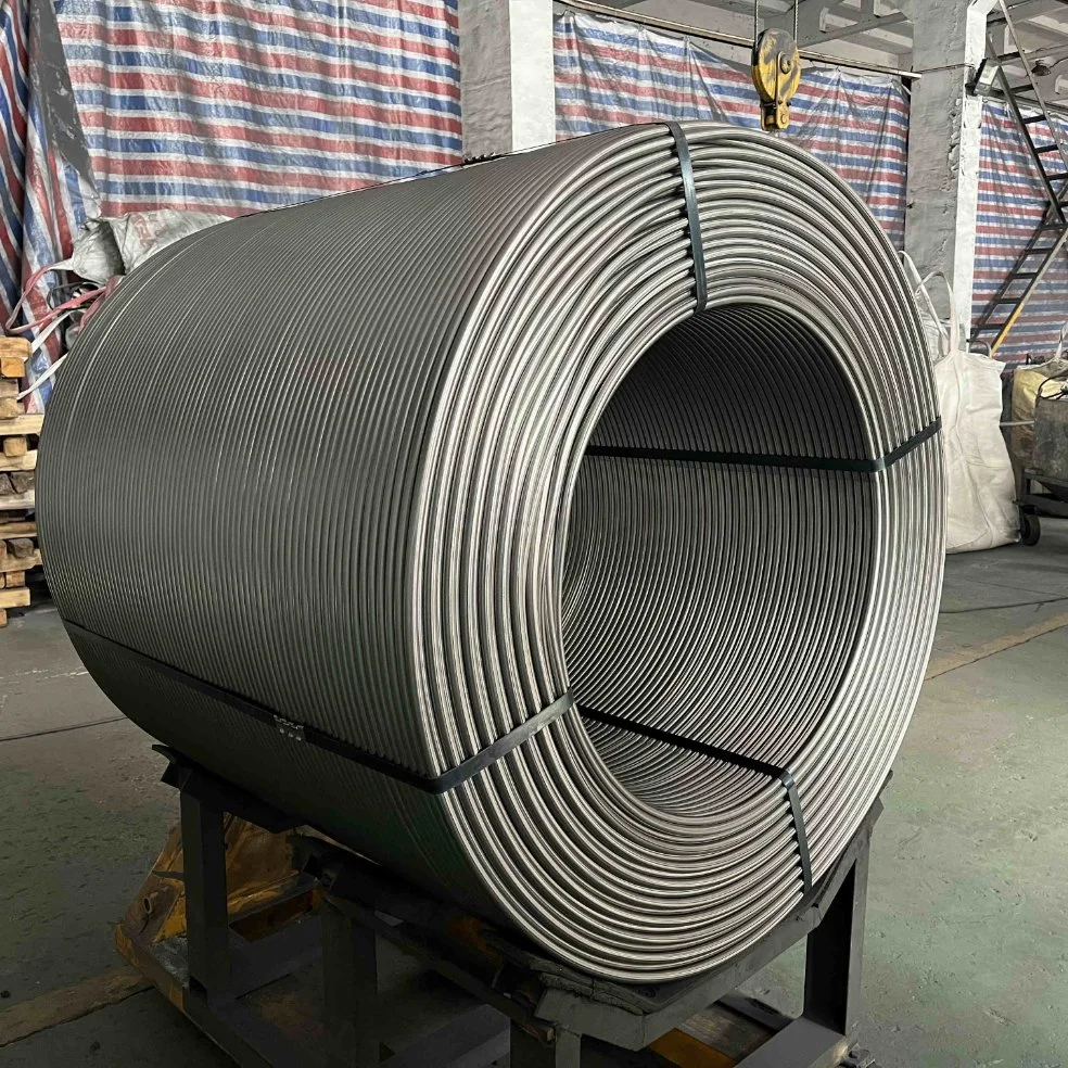 Ferro Silicon Alloy Ductile Iron Nodulizer Cored Wire for Steelmaking