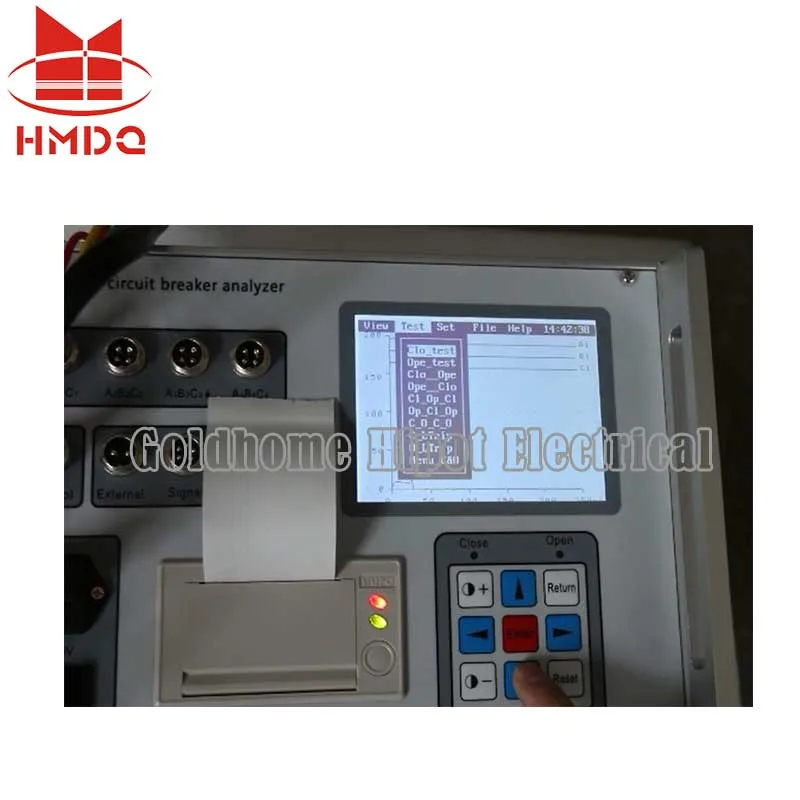 High-Voltage Switchgear (circuit breakers) Mechanical Properties Tester