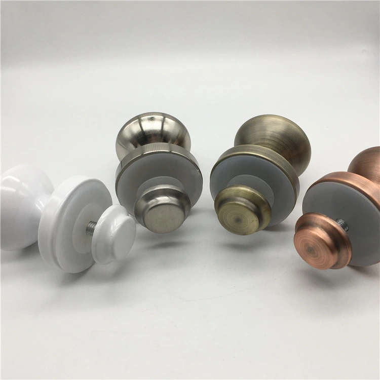 Single Aluminum Alloy Door Knob for Glass Door Wooden Door