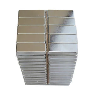 Permanent Magnet NdFeB Customized N50 N52 Block Neodymium Magnet NdFeB Square Strong Magnet