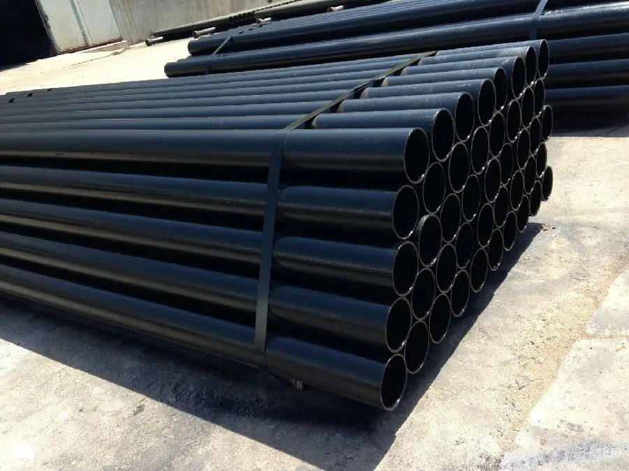 API 5L B China Trade Assurance Ductile Weld Cast Iron Pipe / Seamless Steel Tube / Black Pipe Supplier