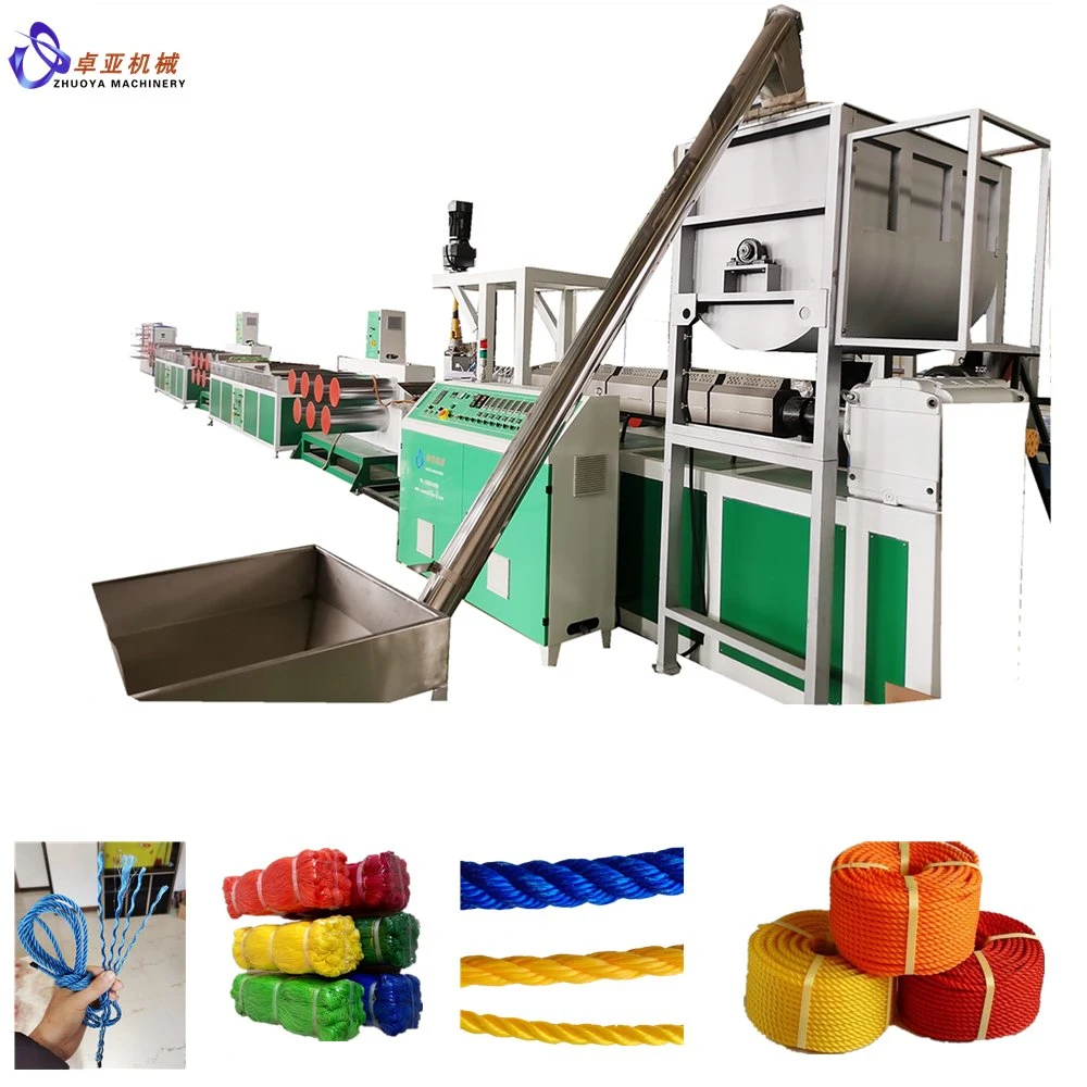 PP PE PET plastique corde fils Monofilament Extrusion production de ligne Machine