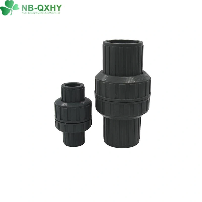 100% New Material All Kinds of Plastic PVC Valves PVC Foot Valve, Check Valve, Union Valve