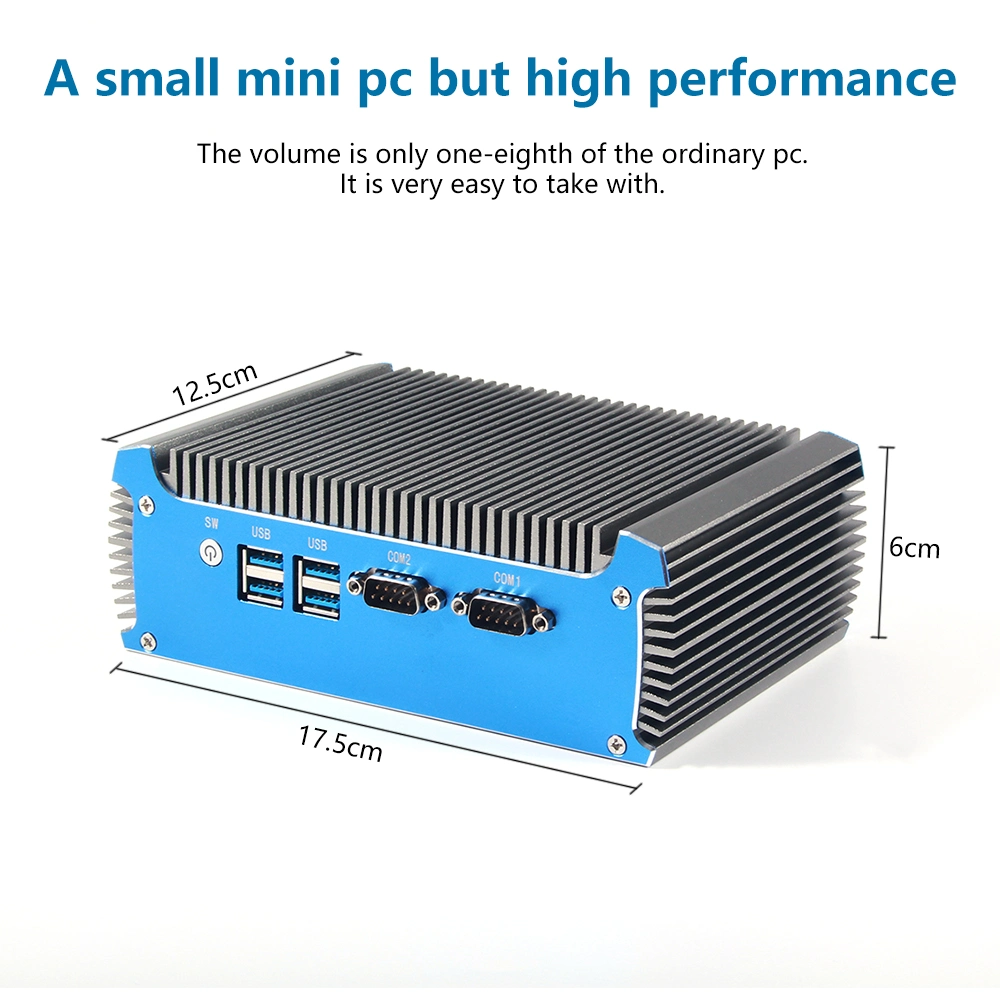 Mini PC interface multiple Gmsl, USB, boîtier de calcul de périphérie Ethernet ordinateur industriel pour sécurité intelligente Mini ordinateur