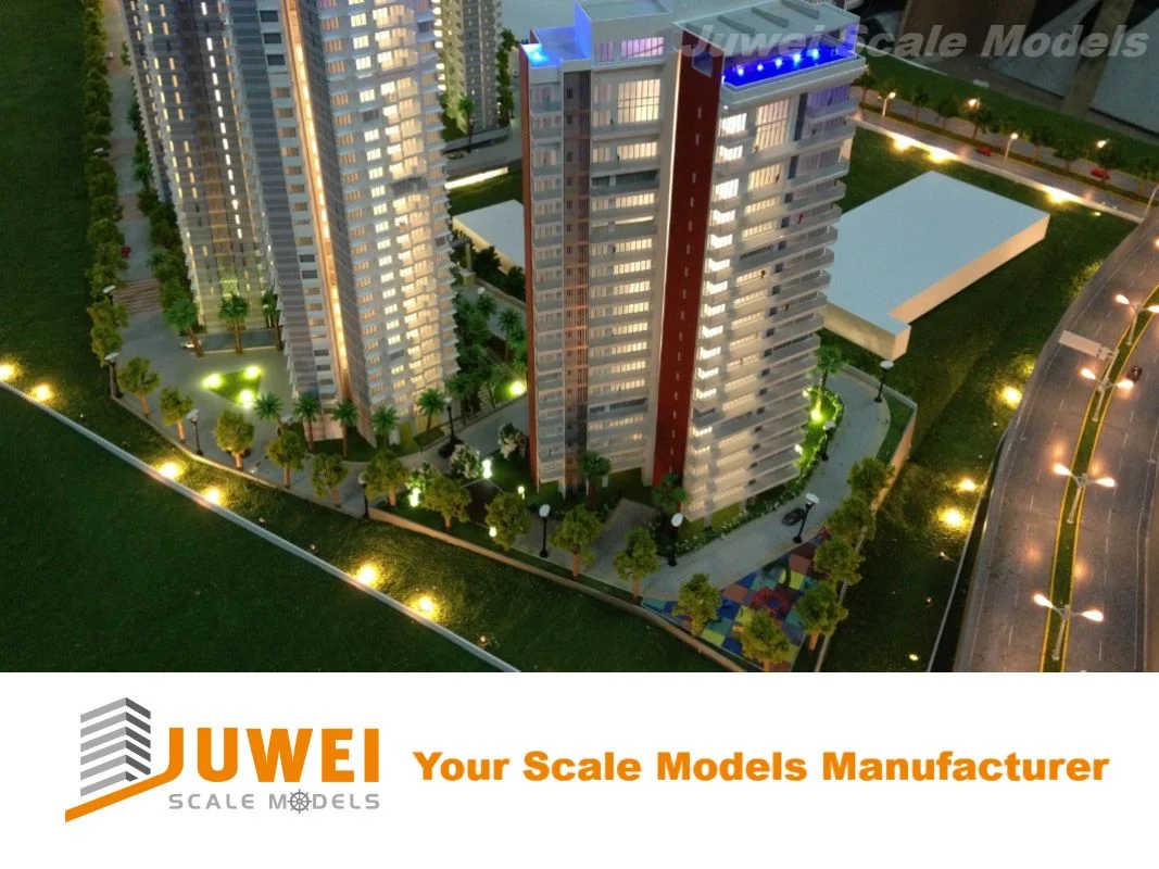 Architectural Scale Model Making with Lighting Control System (JW-136)