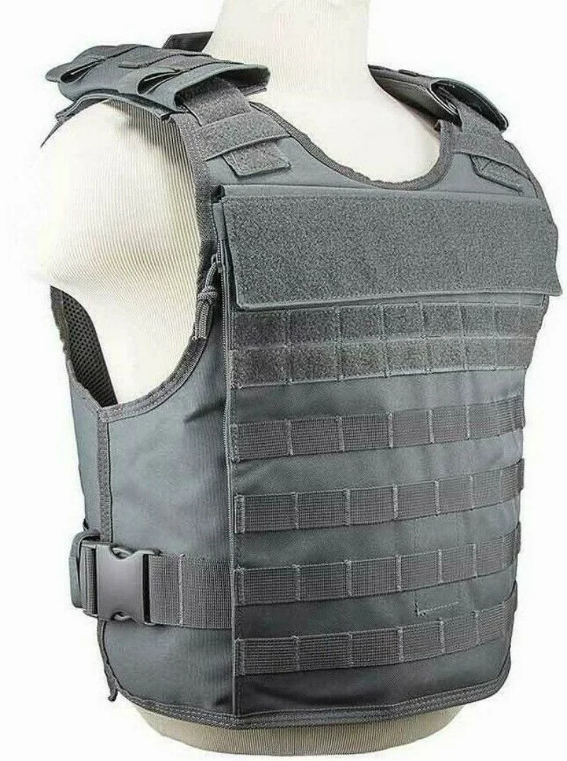 Discreet Plate Carrier Tactical Vest W/ External Pkt Shooting