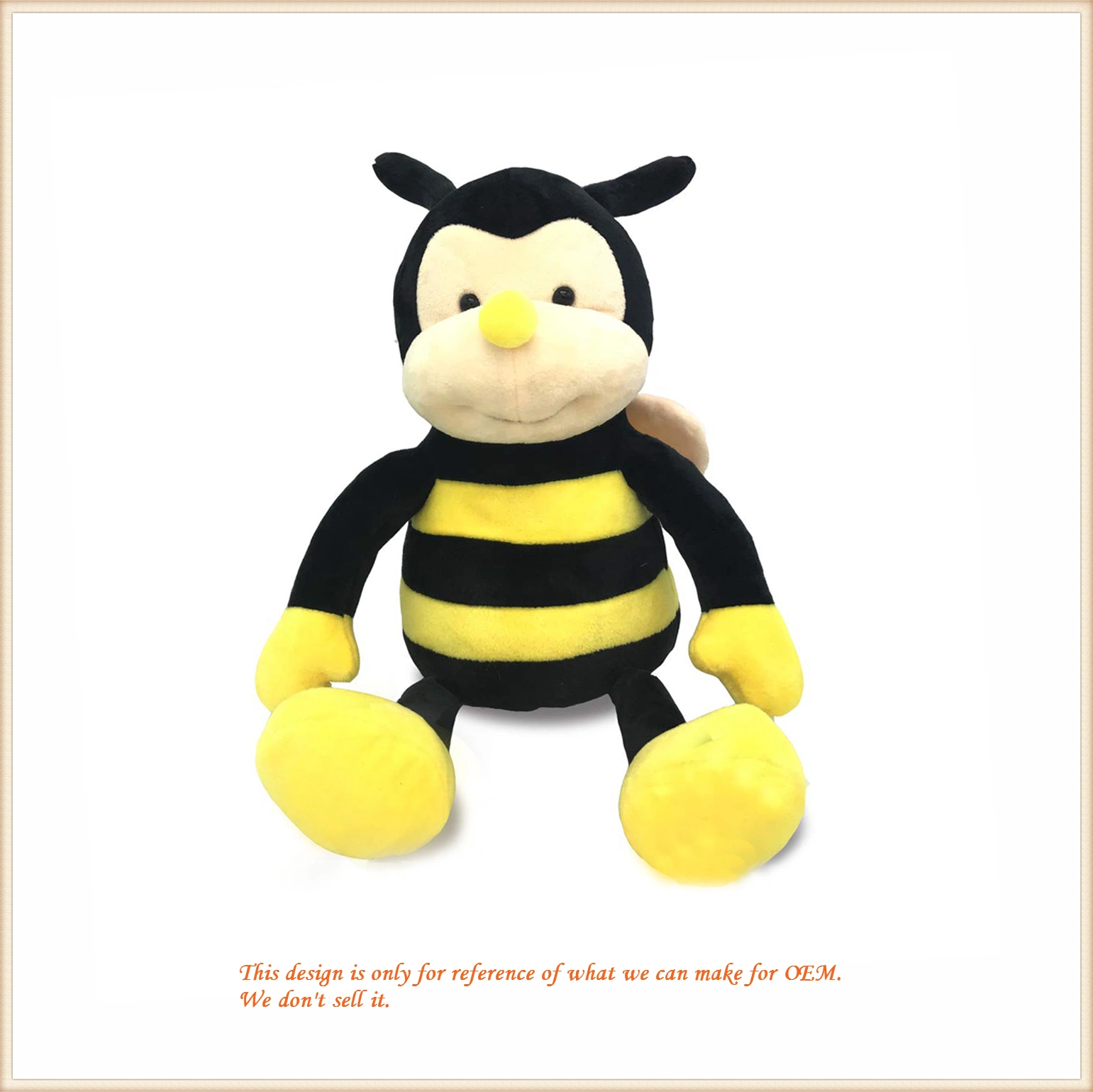 Bee Molang Rag Doll Honey Bee Plush Toys for Kids