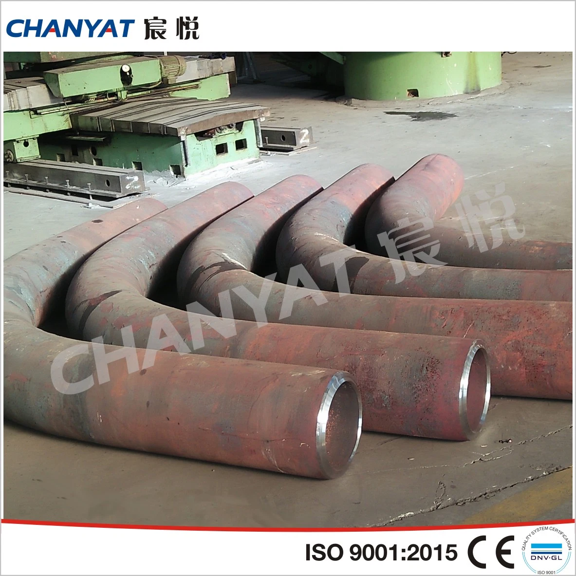 7D 180 Degree Alloy Steel Quarter Bend A234 Wp91