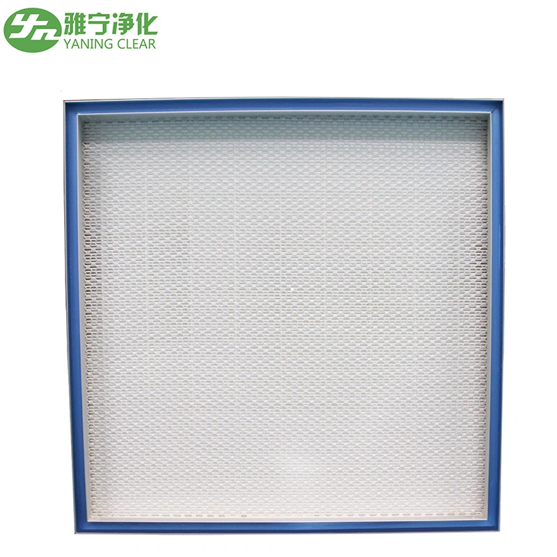 Yaning Replaceable H14 Fiberglass Gel Seal Clean Room HEPA Air Filters